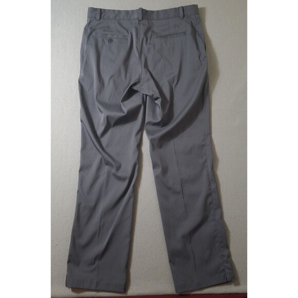 Nike Victory Golf Pants Mens 34x32 Gray Straight Leg Performance Dri Fit Chino - Picture 10 of 12